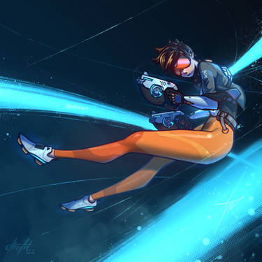 Overwatch 2: Tracer by xAolxHeadshotz on DeviantArt
