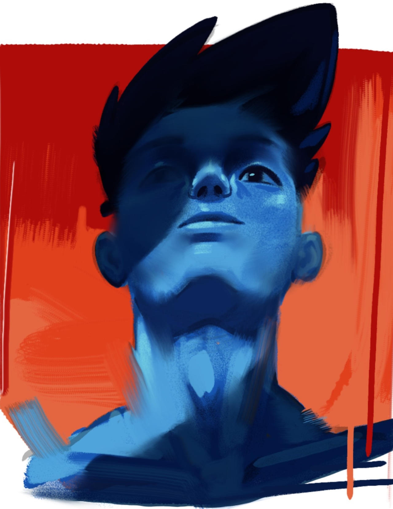 Deviantart Blue Boy Blue boy by elfreiart on DeviantArt