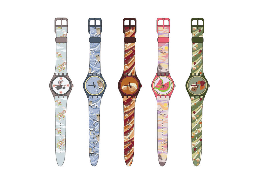 Swatch Watch Design 2 by nyekocreative on DeviantArt