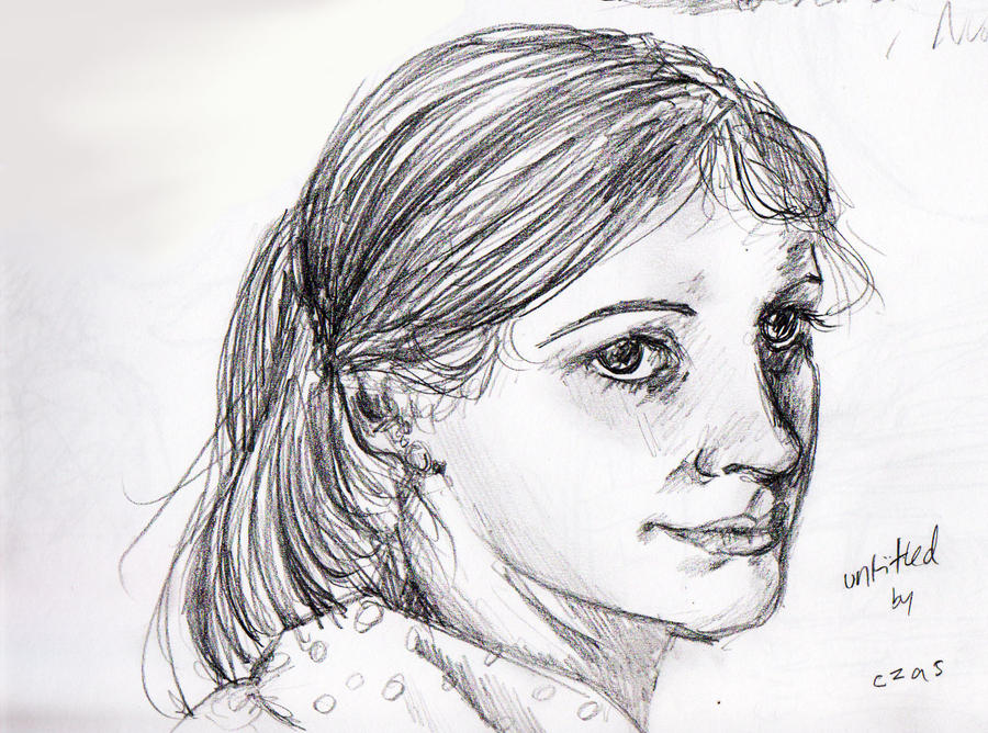 Life Drawing Sketch - Woman