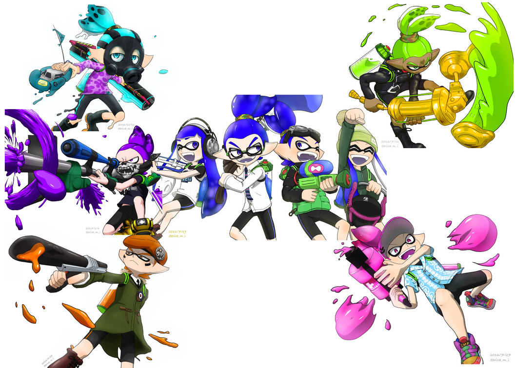 Corocoro Splatoon Story of S4 by eric-may on DeviantArt