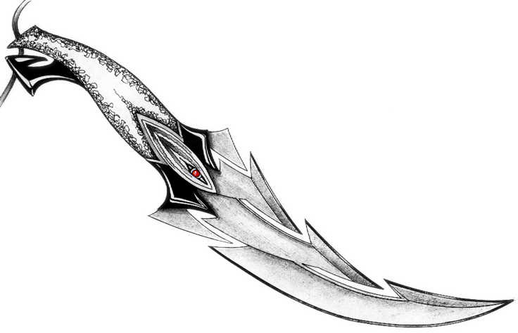 curved dagger