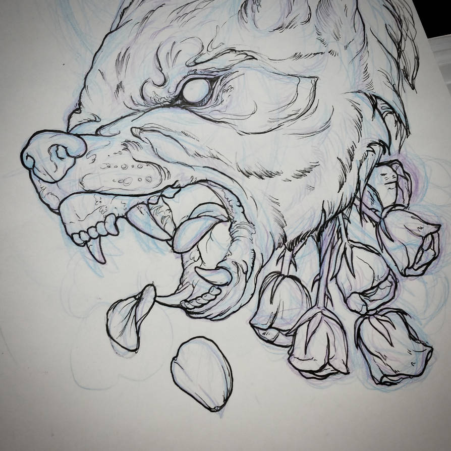 Dead Roses drawing by DominoTwist on DeviantArt