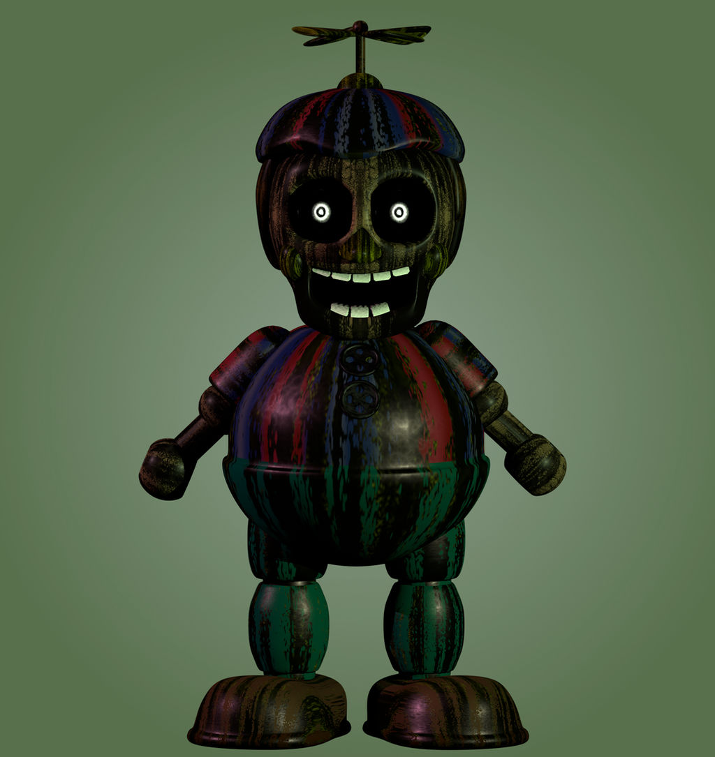 FNAF3 Phantom Balloon Boy By WilliamModels On DeviantArt