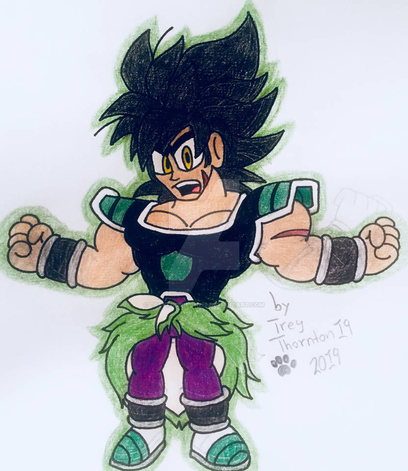 Based Broly Broly (DBS) Base Form by Treythornton19 on DeviantArt