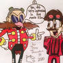 Dr. Eggman and Movie Dr. Eggman