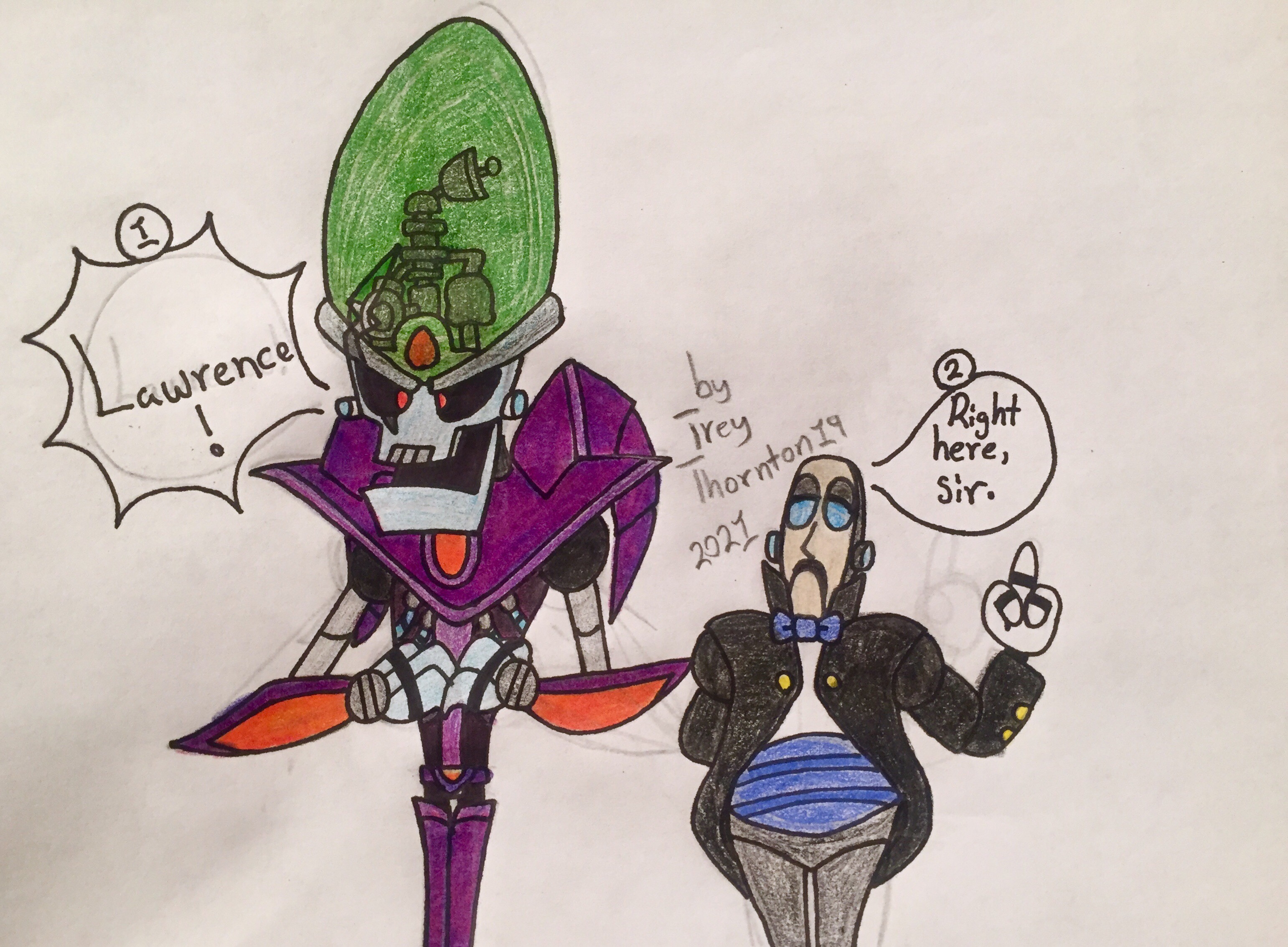 Dr. Nefarious: Lawrence! by Treythornton19 on DeviantArt