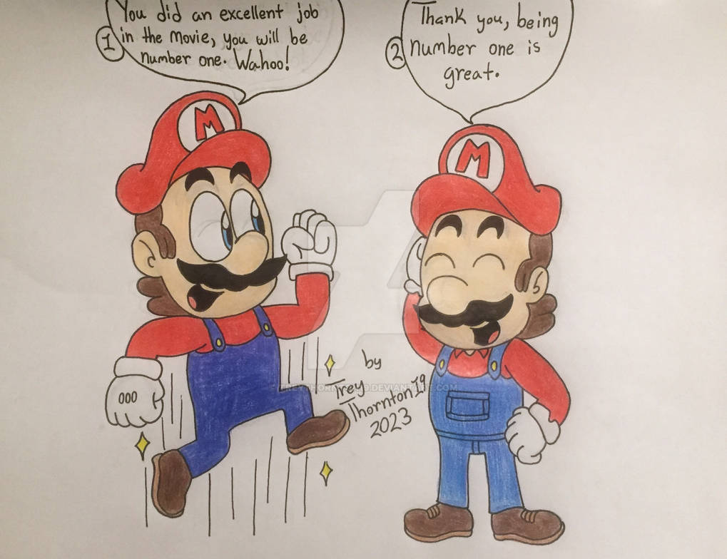 Mario meet Movie Mario by Treythornton19 on DeviantArt