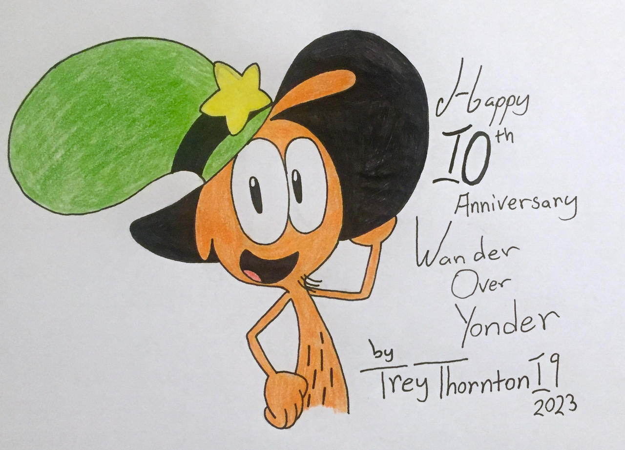 Happy 10th Anniversary Wander Over Yonder by Treythornton19 on DeviantArt