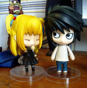 L and Misa From Death Note