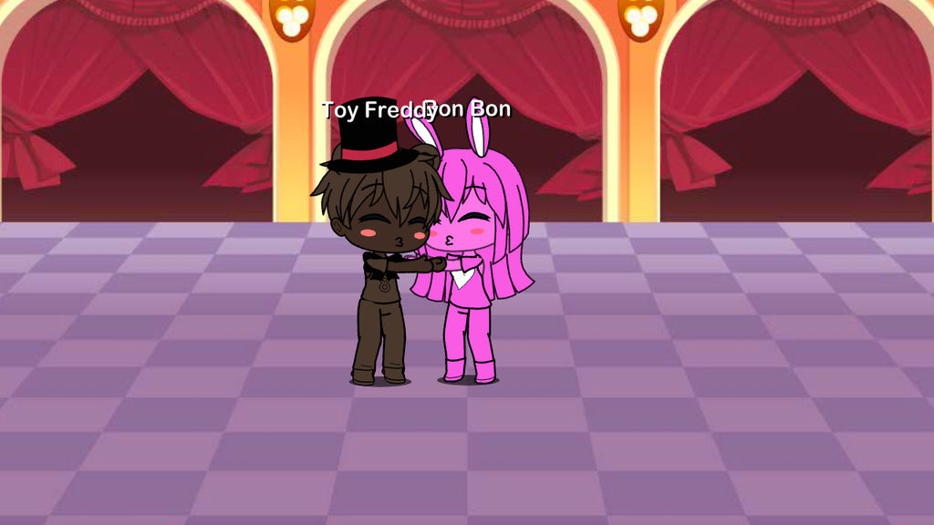Toy Freddy x Bon Bon (Pink Toy Bonnie) Request by RandomFNAFFan1 on ...