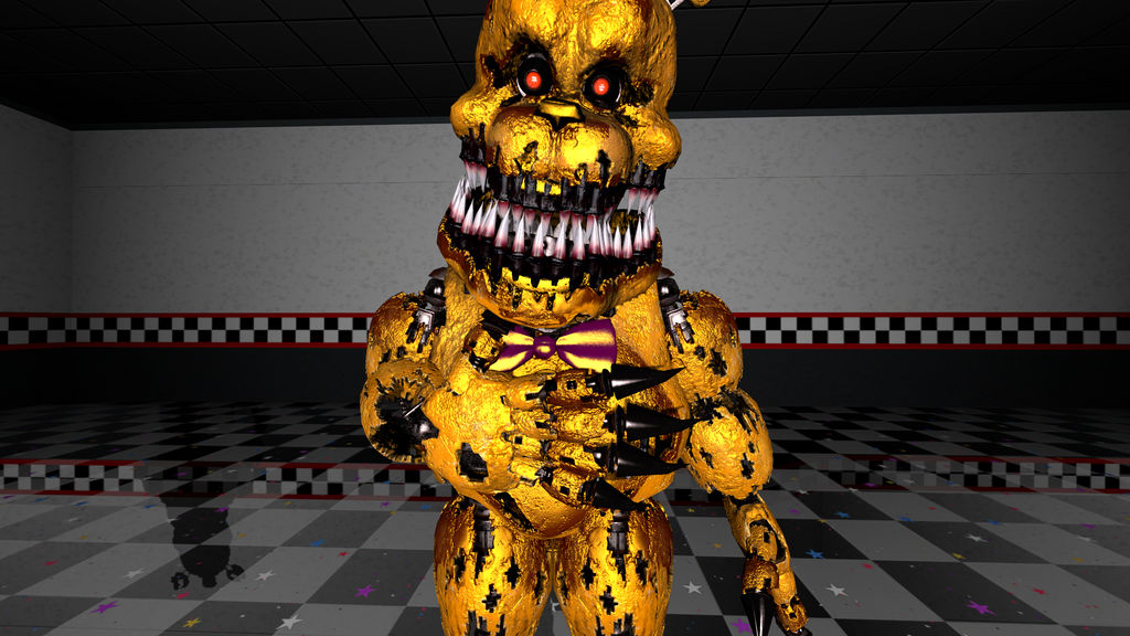 Nightmare Golden Freddy by Taptun39 on DeviantArt