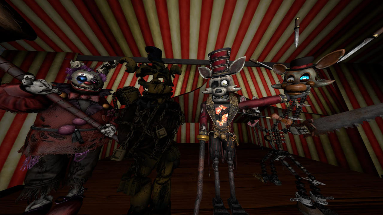 Random Anamitronics My Circus Animatronics AU Of AR by RandomFNAFFan1 on DeviantArt