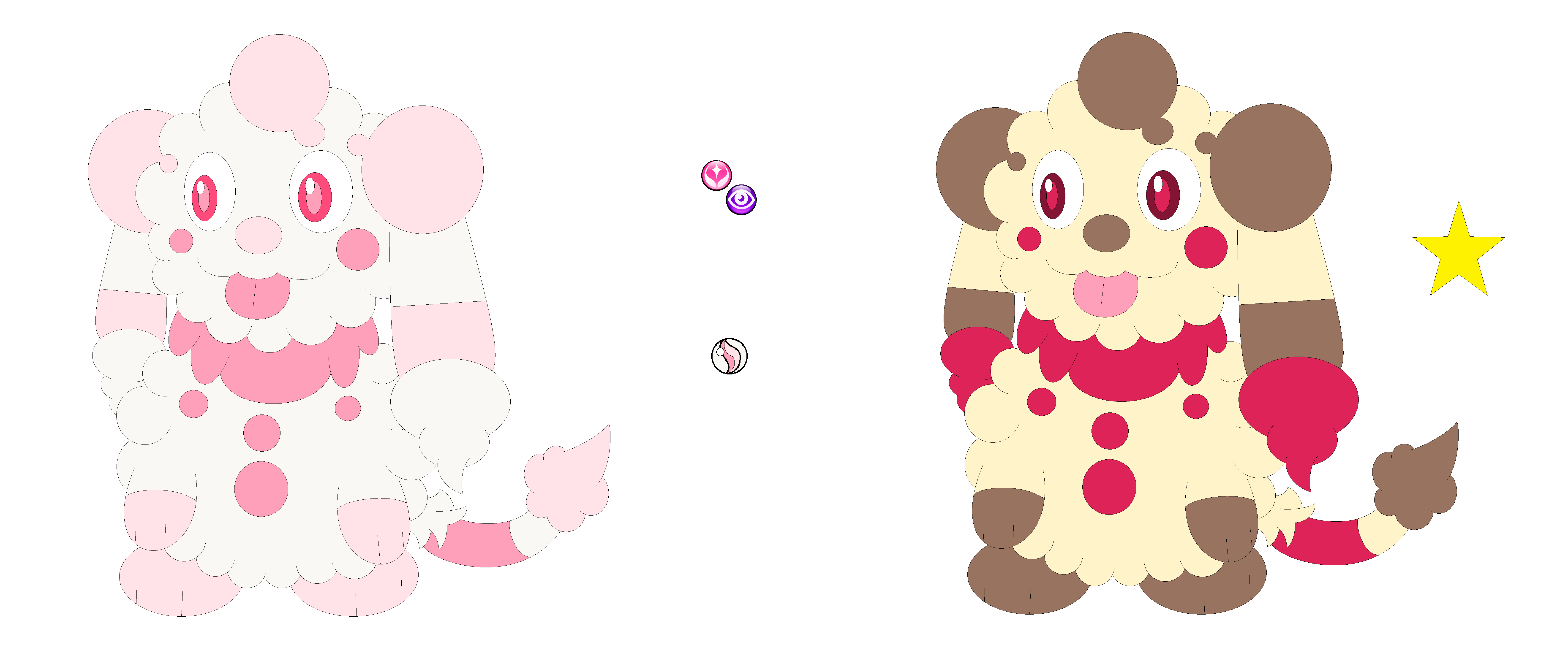 Scringpuff Evolution Line Mega Evolution #9 (Slurpuff) by KenTheNekomata on DeviantArt