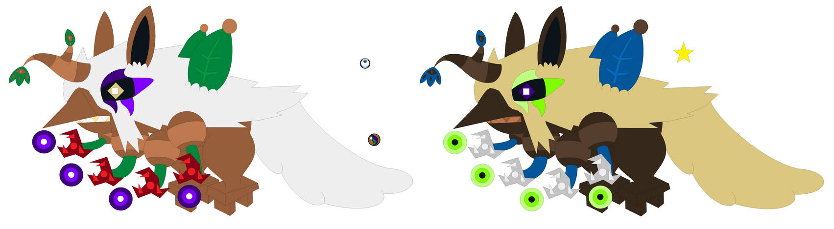 Mega Evolution #13 (Shiftry) by KenTheNekomata on DeviantArt