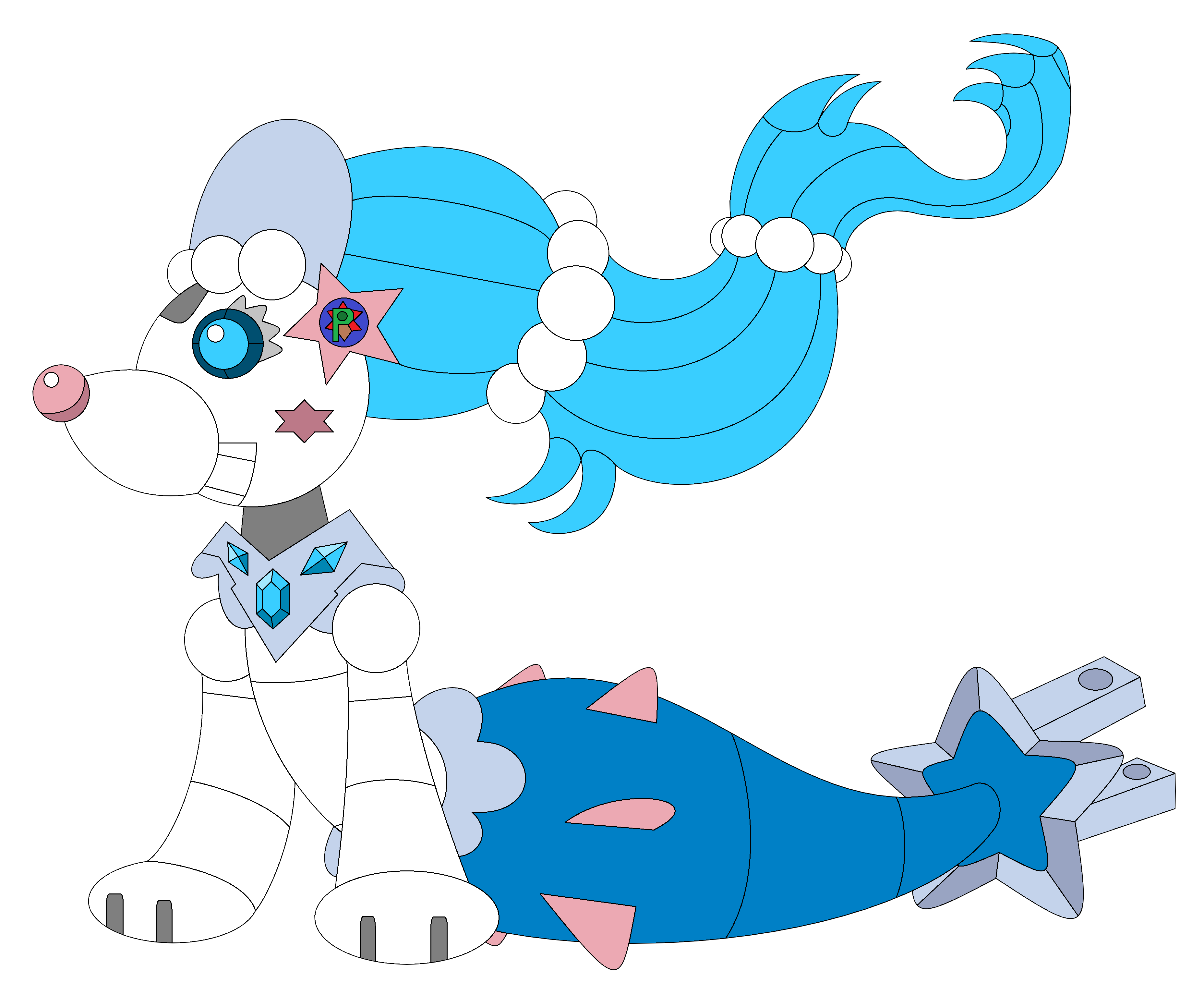 Robo-Primarina (Quick sketch)