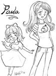 Paula and Teen Paula by OmitsuMarceXD