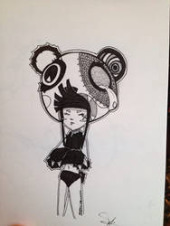 panda girl