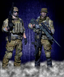 Delta Force Sniper Team