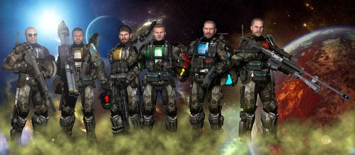 ODST Squad X-Ray