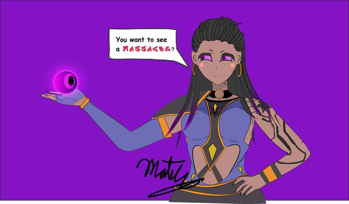 Here's MY first Reyna ART by StoikyBruh on DeviantArt