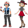 Ash and Serena outfit for my Amourshipping fanfic