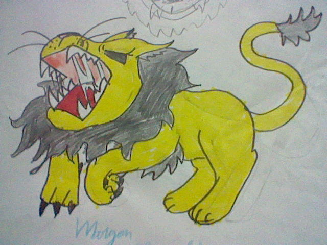morgans lion form by geeklover23 on DeviantArt
