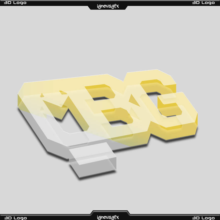 Obg Racing Logo OBg 3D logo by igneusgfx on DeviantArt