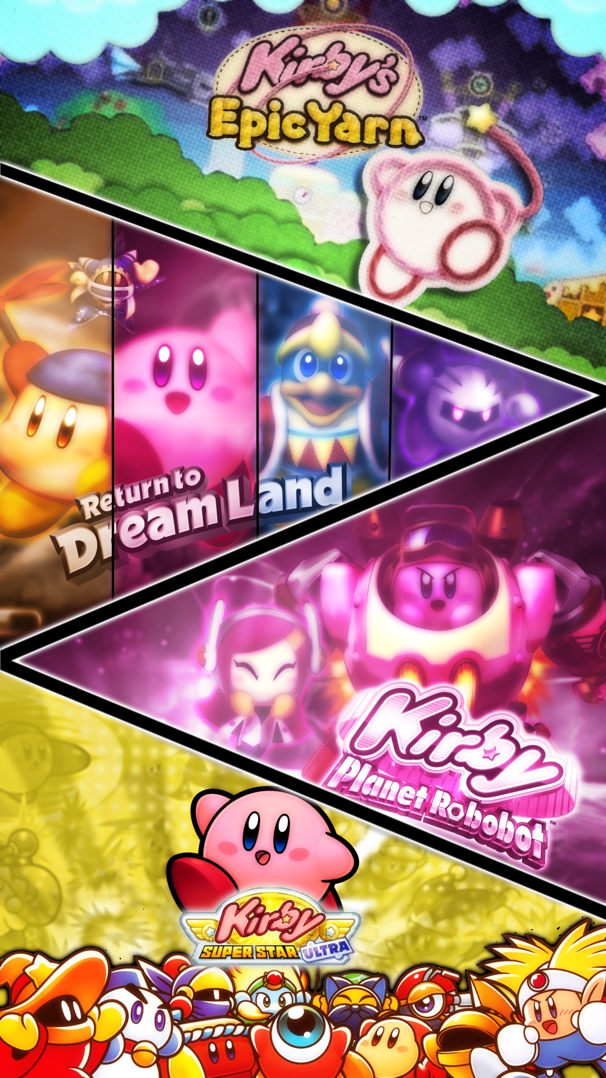 Kirby Wallpaper: Kirby Super Star Ultra