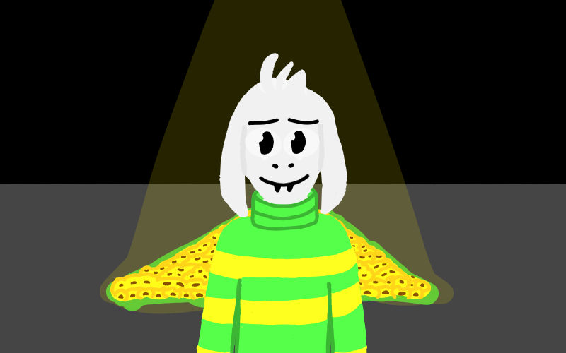 Asriel at the beginning. by PaulieTEHblooXD on DeviantArt