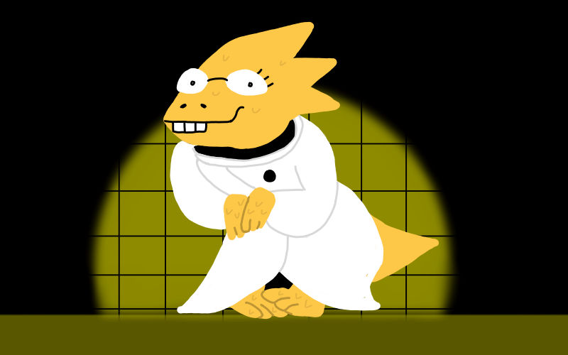Alphys. by PaulieTEHblooXD on DeviantArt