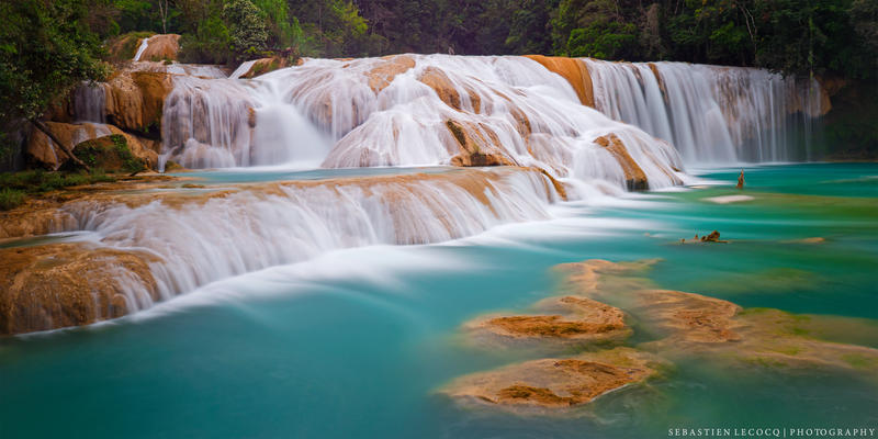 Mexico | Agua Azul by slecocqphotography