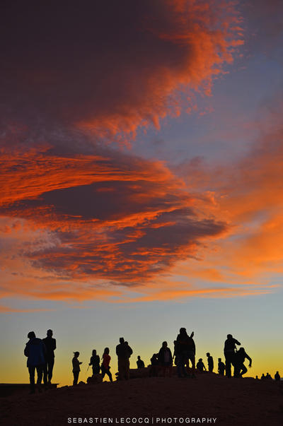 Chile - Sunset Silhouettes