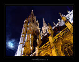 Belgium - Moonlit church