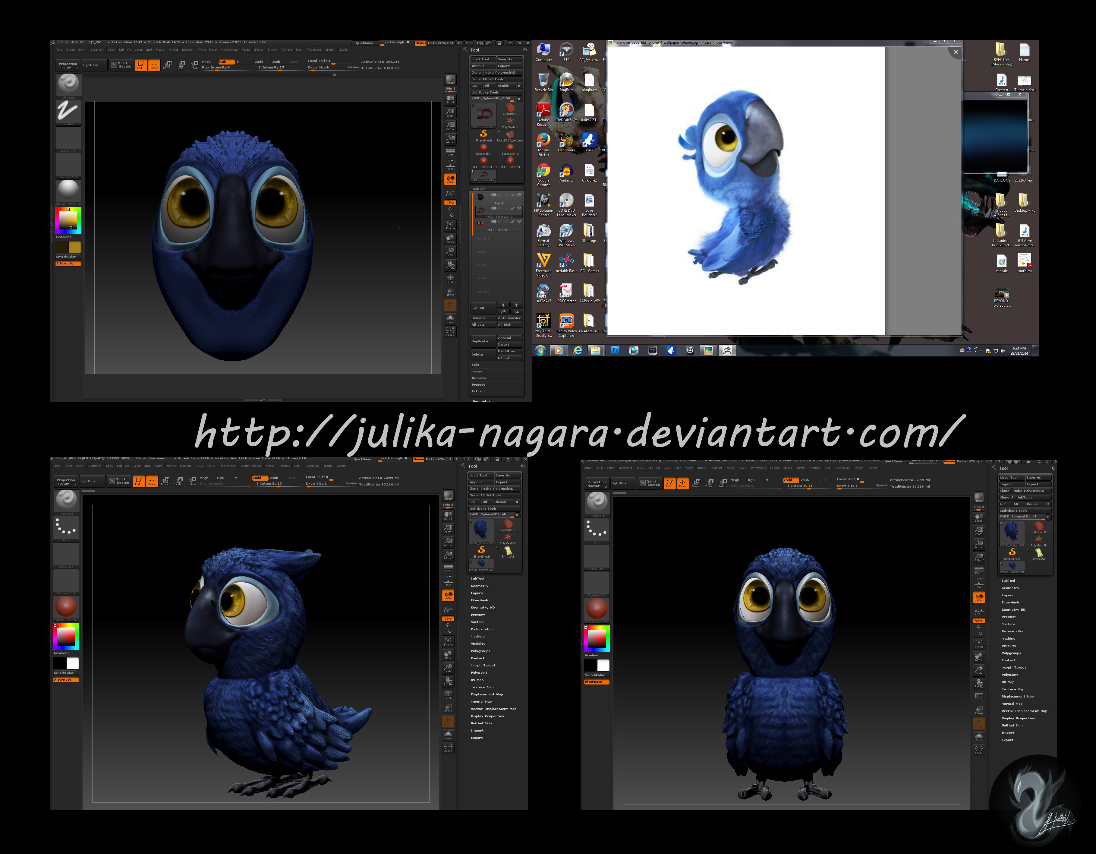 Baby Blue From Rio Fast Zbrush Sculpting By Julika Nagara On Deviantart Baby Blue From Rio Fast Zbrush Sculpting By Julika Nagara On Deviantart