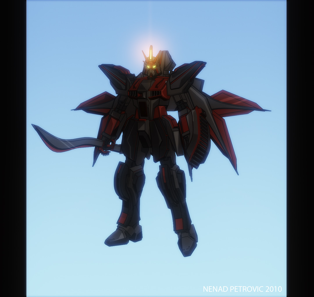 The Scimitar Gundam