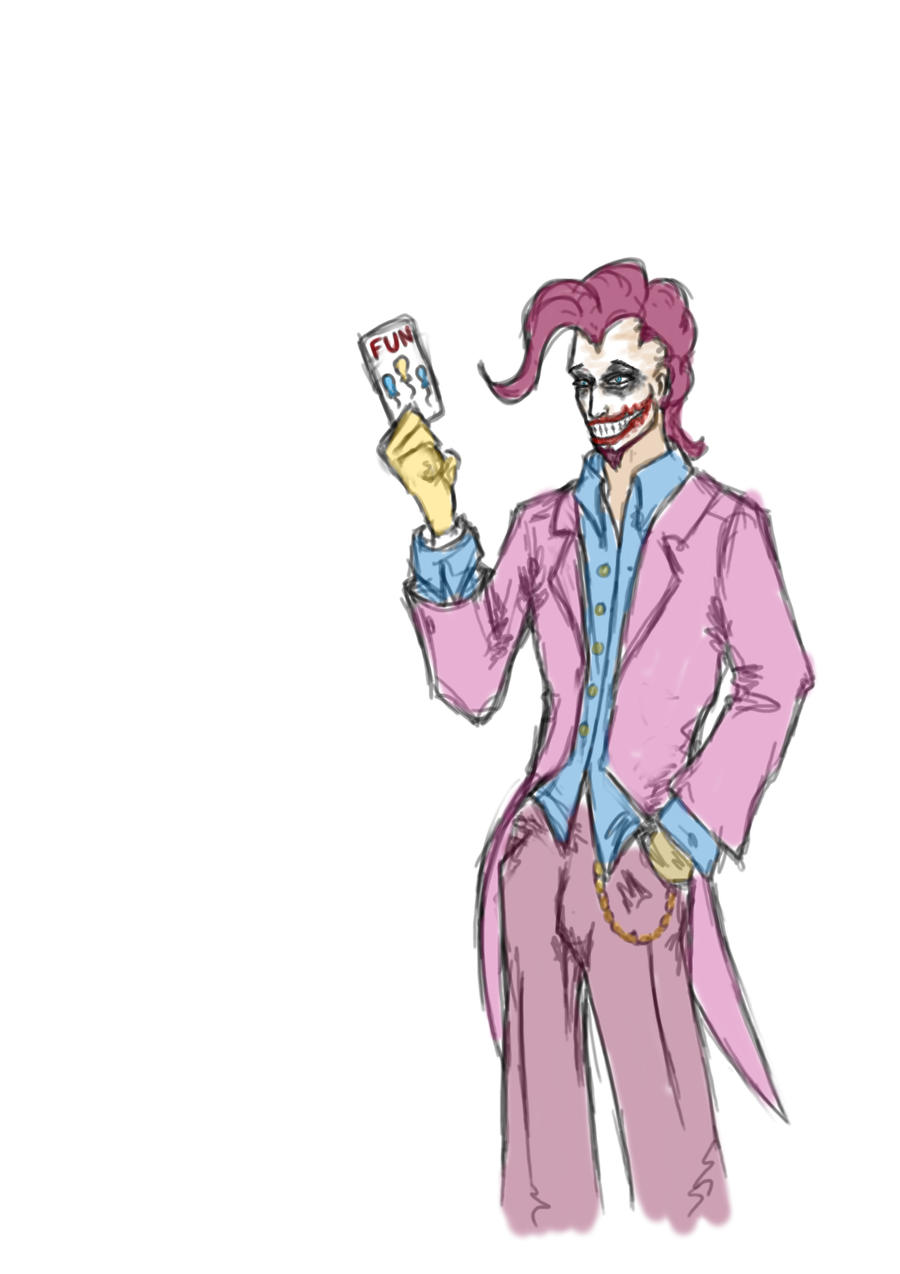 Villain of Ponyville. Pinky Punk The Clown