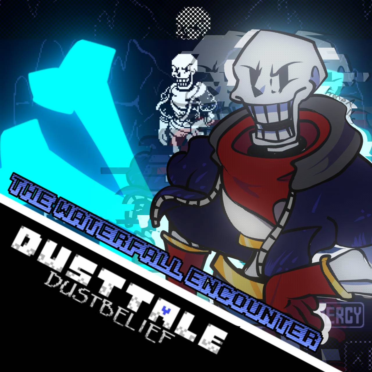 WATERFALL!DUST!SANS by higuysimenigma on DeviantArt