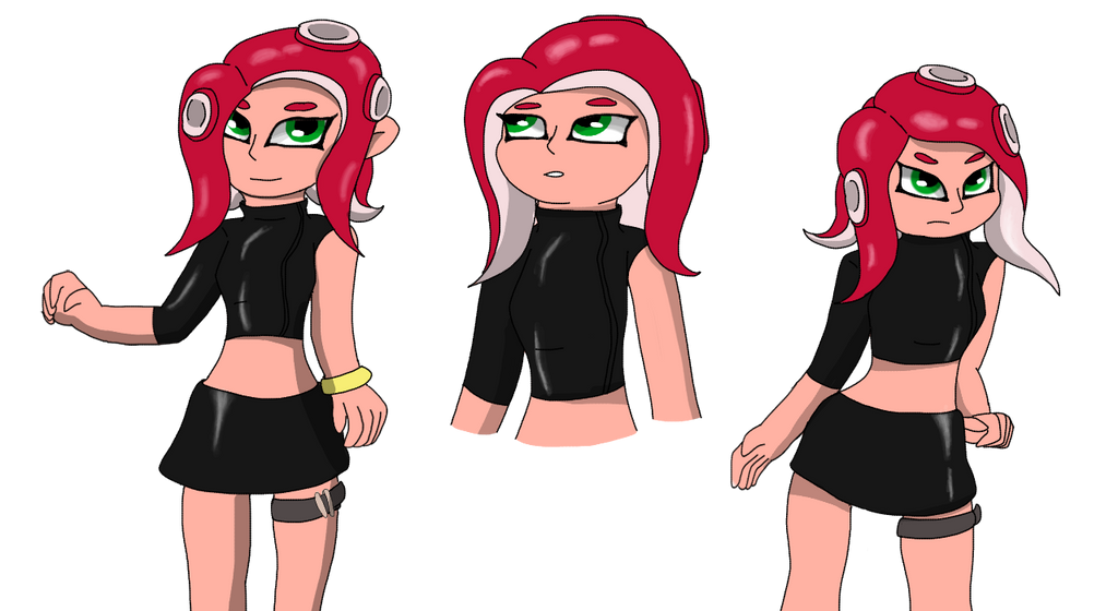 Splatoon Octoling Girl Doodles by KlumzyNinja on DeviantArt