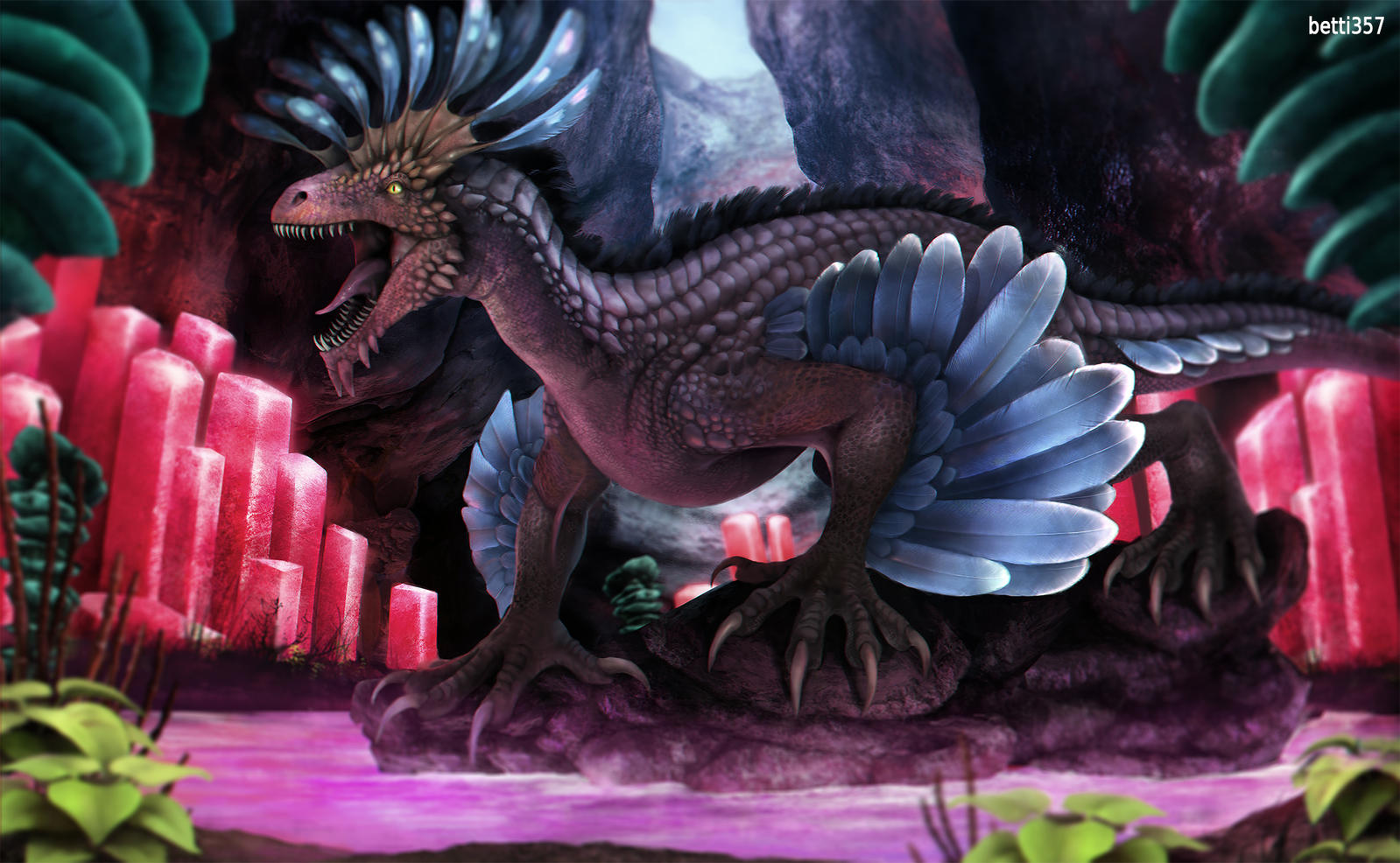 Ark Survival Evolved- Rock Drake by betti357 on DeviantArt