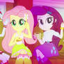 Equestria Girls (Mane 5 Waving)