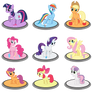 My Universe: My Little Pony (Mane 6 and CMC)