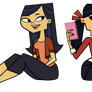 TDRR Emma and Kitty Posing Their Feet (Vector)