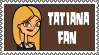 Tatiana (Galactic Red Beauty) Stamp