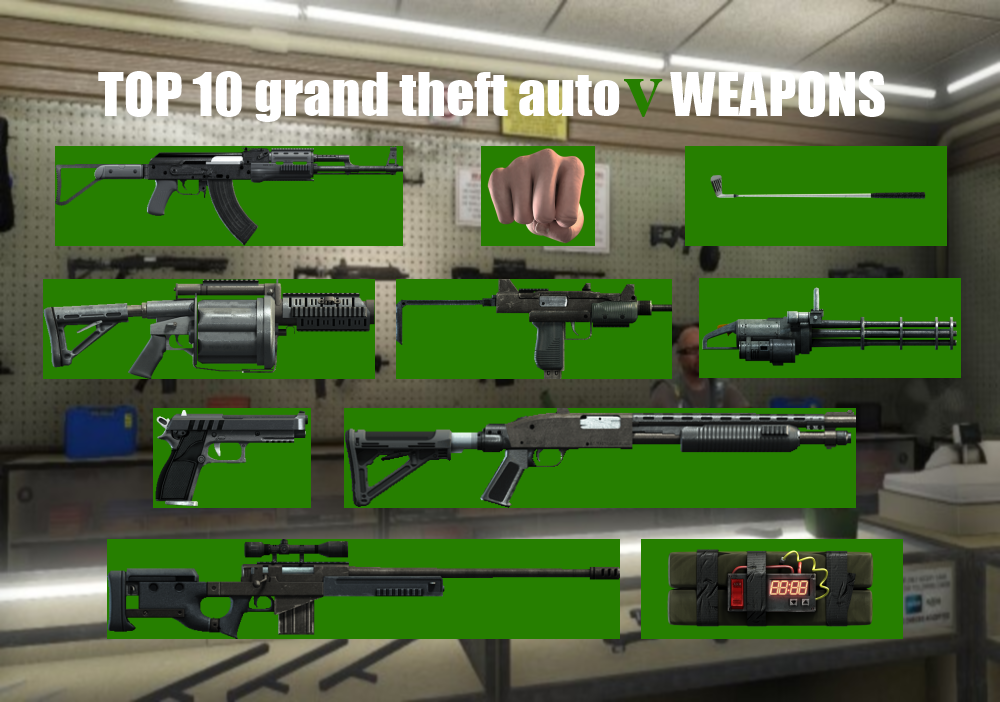 My GTA 5 Weapons Meme