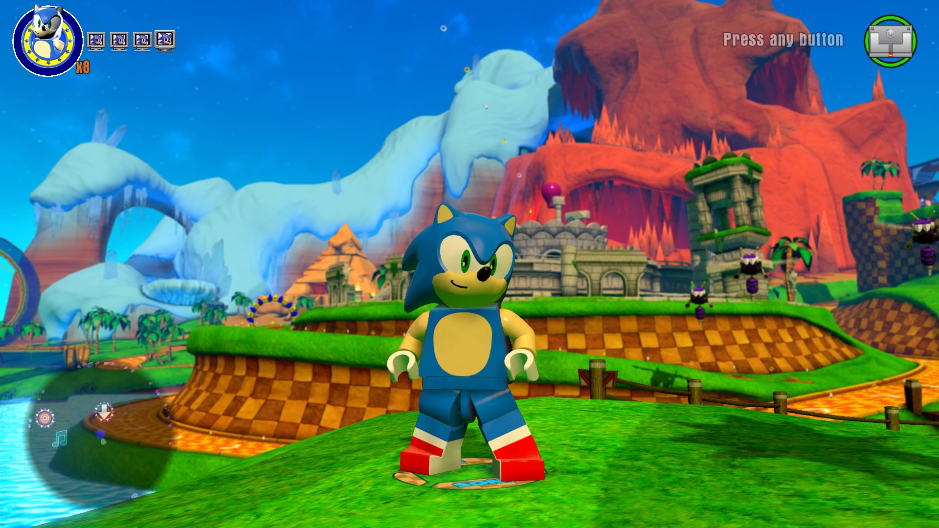 Lego Dimensions: Sonic the Hedgehog Part 2 Metropolis Zone Mayhem Gameplay  Walkthrough 