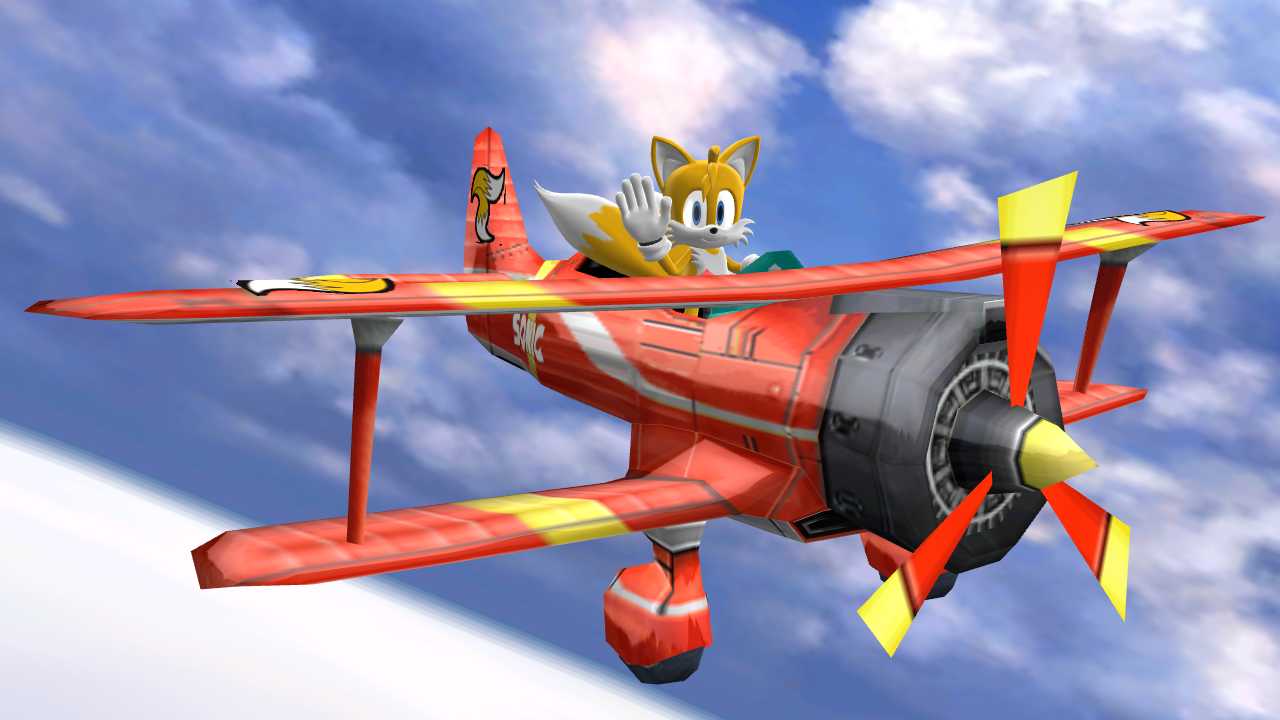 A Oficina de Tails e o Avião Tornado