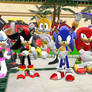 Sonic the Hedgehog Group Shot
