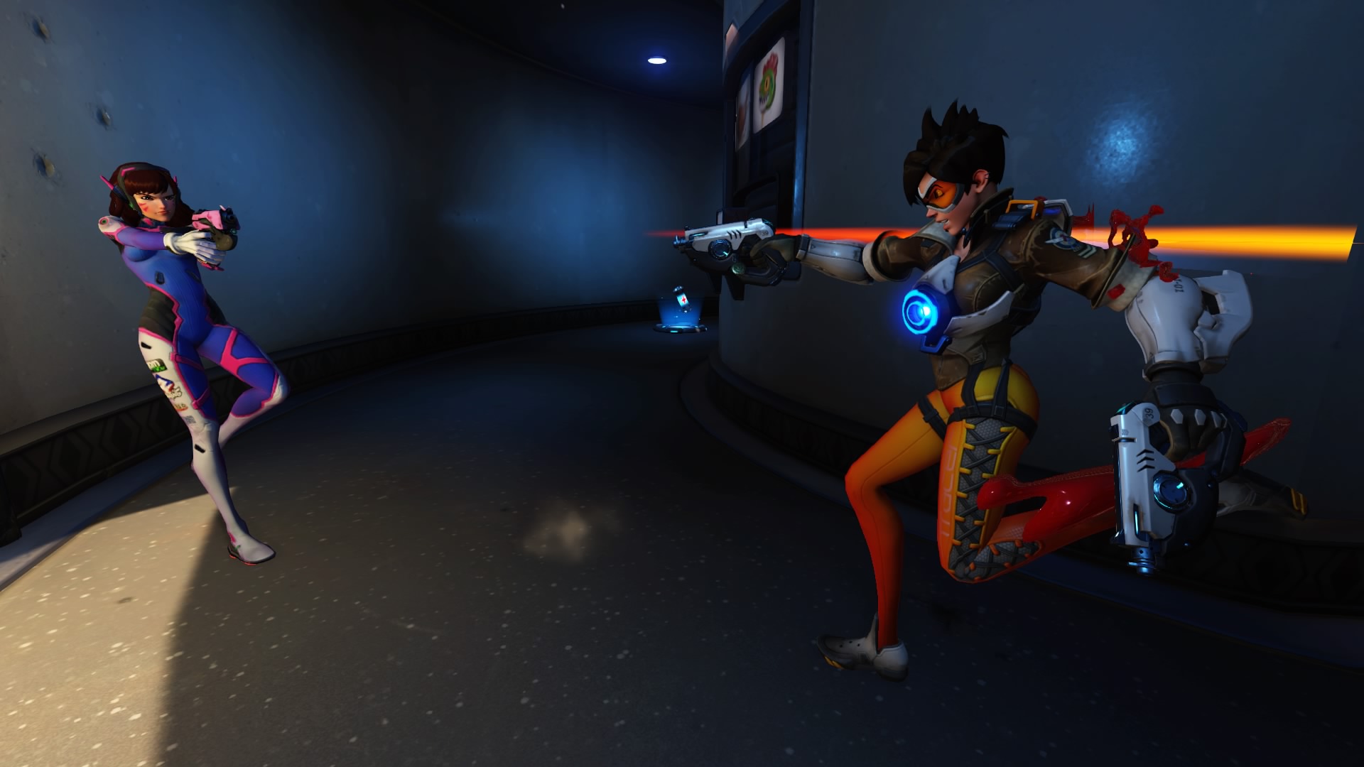 Tracer X D.va - Overwatch (wallpaper) by Shylock7 on DeviantArt