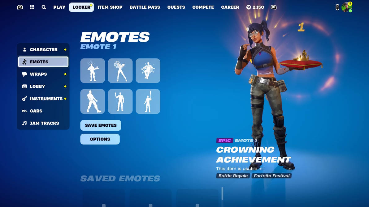 Fortnite Crowning Achievement by MiraculousThomasFan on DeviantArt